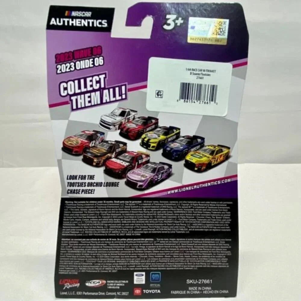 Nascar Authentics Tootsies Daniel Sua'rez 99 Wave 06 SKU-27661 Race Car NIP 2023